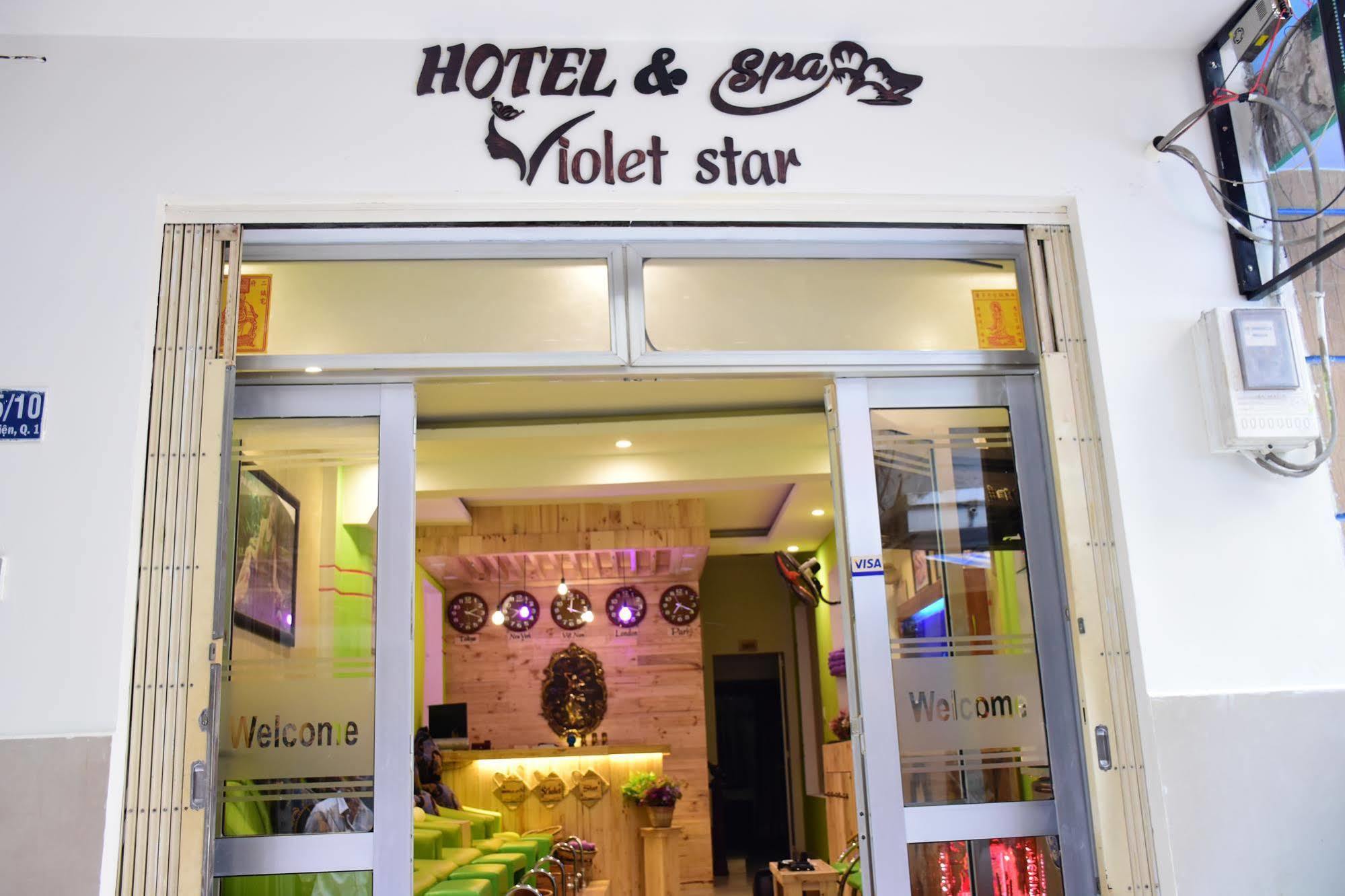 Violet Star Hotel And Spa Cidade de Ho Chi Minh Exterior foto
