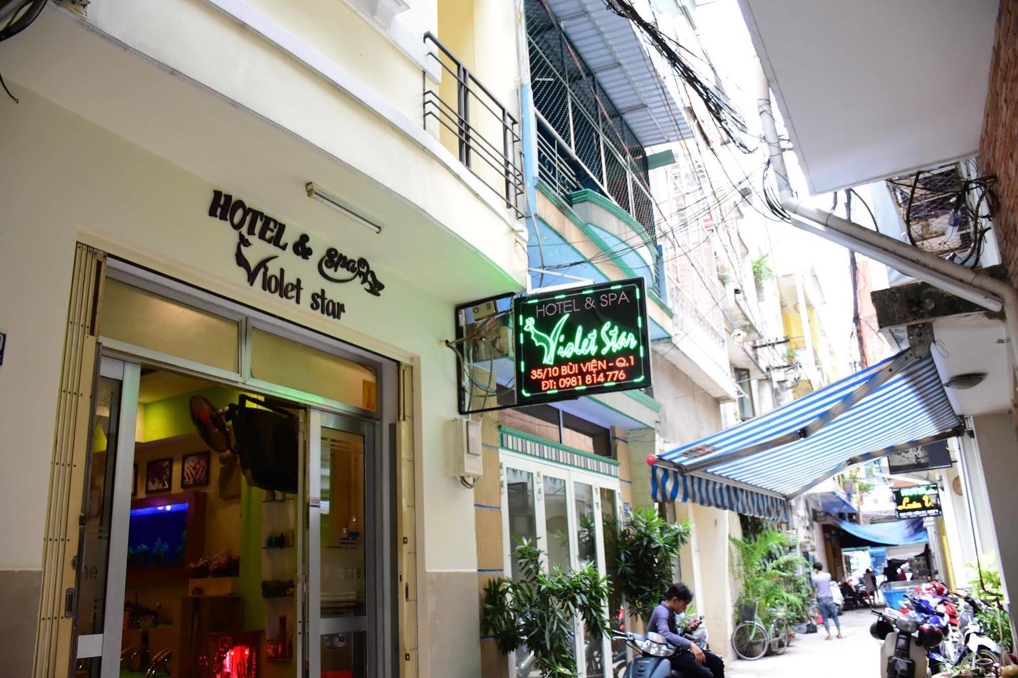Violet Star Hotel And Spa Cidade de Ho Chi Minh Exterior foto